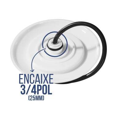 Luminária de Led Para Piscina 9W BRANCO em ABS Iluctron