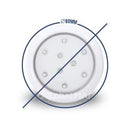 Luminária de Led Para Piscina 9W BRANCO em ABS Iluctron