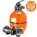 KIT FILTRO F 450 MOTOBOMBA NBFC-2 1/2CV NAUTILUS COM AREIA