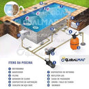 KIT FILTRO F 450 MOTOBOMBA NBFC-2 1/2CV NAUTILUS COM AREIA